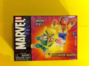 Marvel Universe MINIMATES Iron FIST and Power Man Set