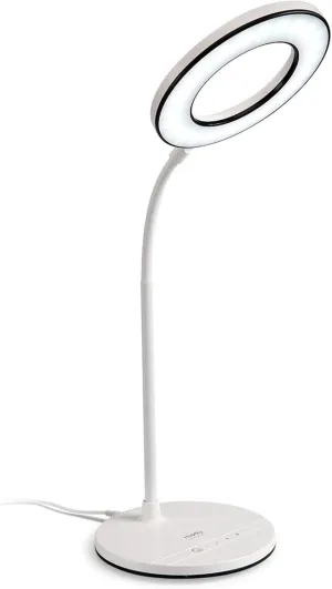 Miady Product Image LED Desk Lamp Eye-Caring Table Light, 3 Color Modes with 4 Levels of Brightness, Dimmable with Adapter, Touch Control Sensitive, 360° Flexible