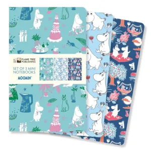 Moomin Classics Set of 3 Mini Notebooks Spiral-bound