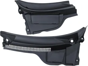 MOTOKU Pair Windshield Wiper Cowl Cover Panel Vent Grille for Mini Cooper R55 R56 R57 2007-2015 Left Driver and Right Passenger Side