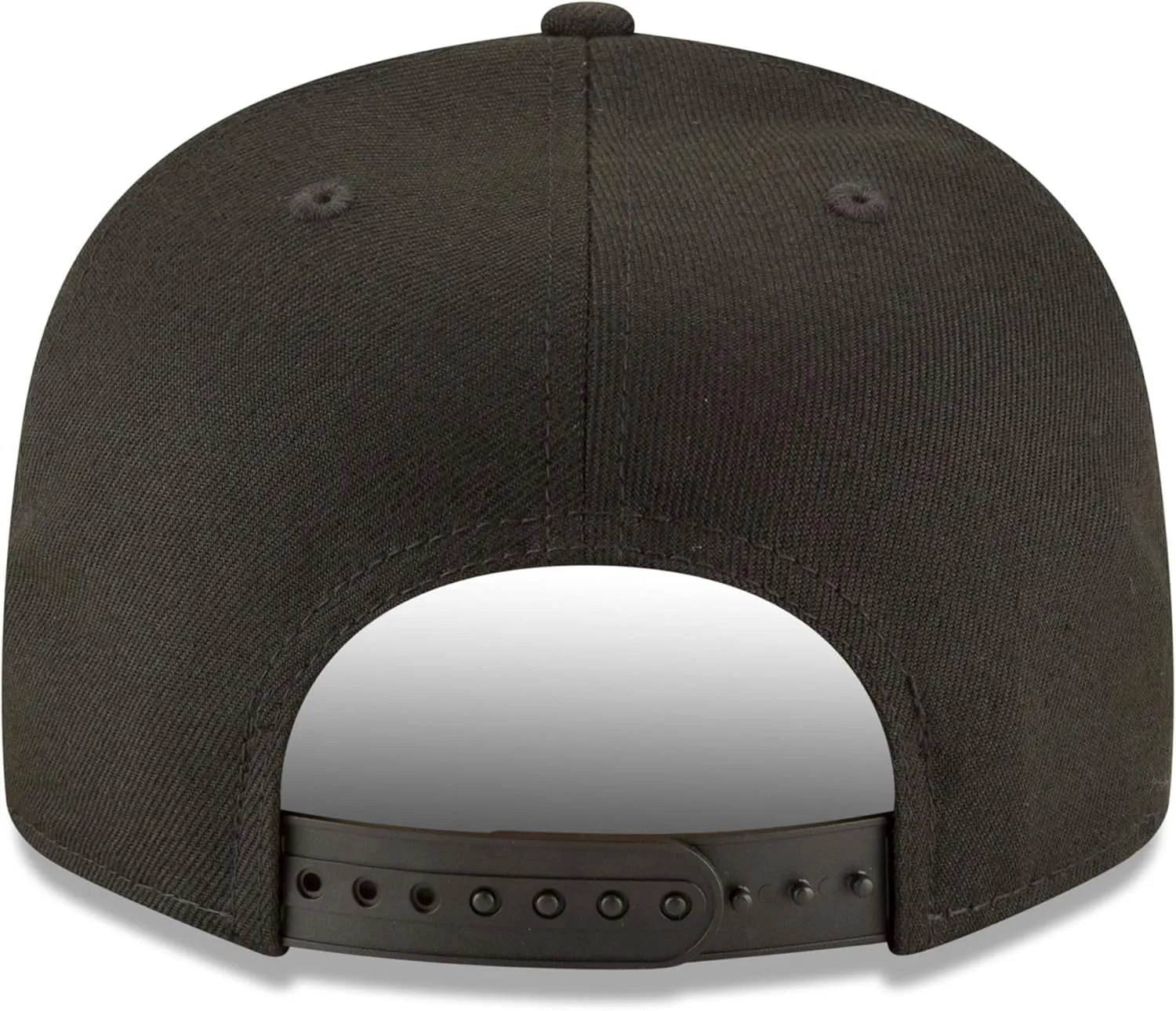 New Era MLB 9FIFTY Black Black Primary Logo Team Adjustable Snapback Hat Cap One Size Fits All
