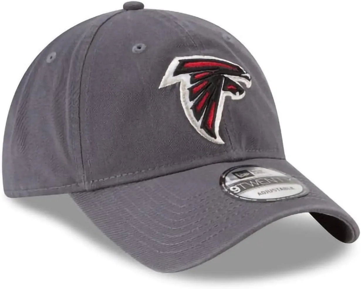 New Era NFL Core Classic 9TWENTY Graphite Adjustable Hat Cap - One Size
