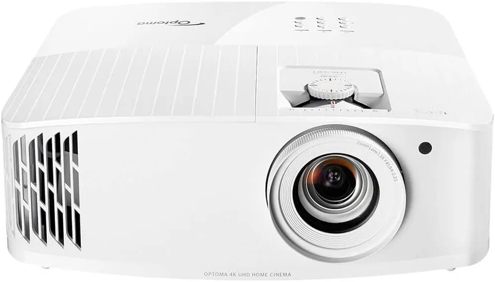 Optoma UHD55 4K Ultra HD DLP Home Theater and Gaming Projector, Built-In Speaker