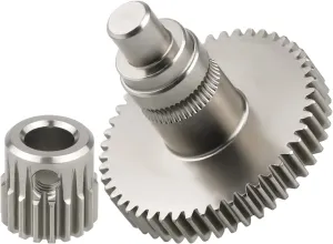 POLISI3D High Precision Nickel Plated Hardened Steel Extruder Gear Set, Mini Motor Pinion Extruder Spur Compatible with Prusa Mini 3D Printer
