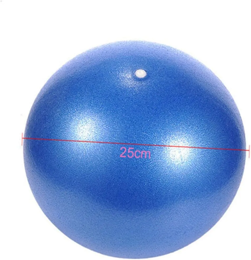 POPETPOP 2pcs Yoga Ball with Pump Pilates Ball Mini Exercise Ball