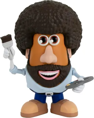 Poptaters Bob Ross 4" Collectible Figure - Includes 15 Interchangeable Pieces & Surprise Part - Toys for Kids & Adults - Ages 8 