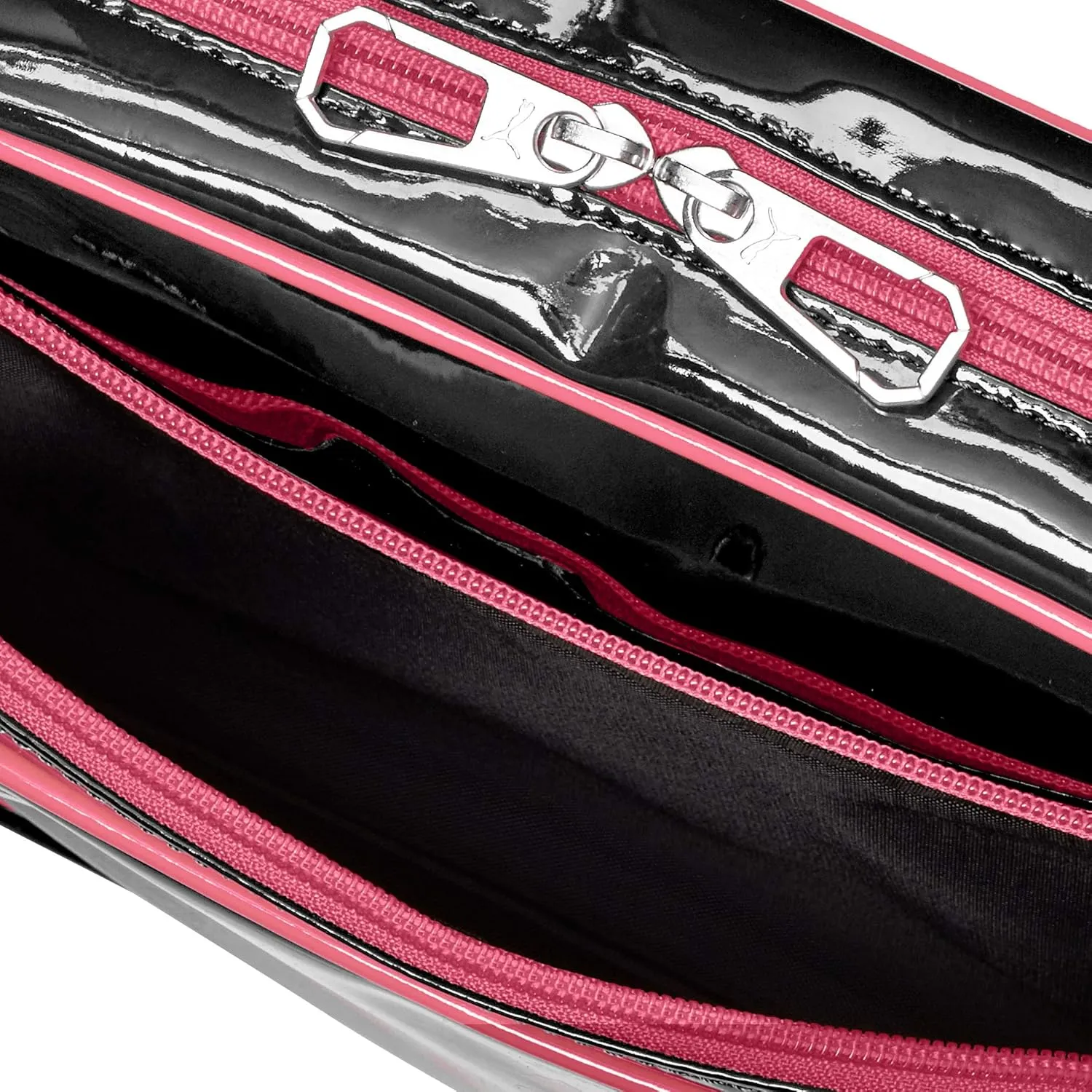 PUMA J20072 Horizontal Enamel Mini Shoulder Bag