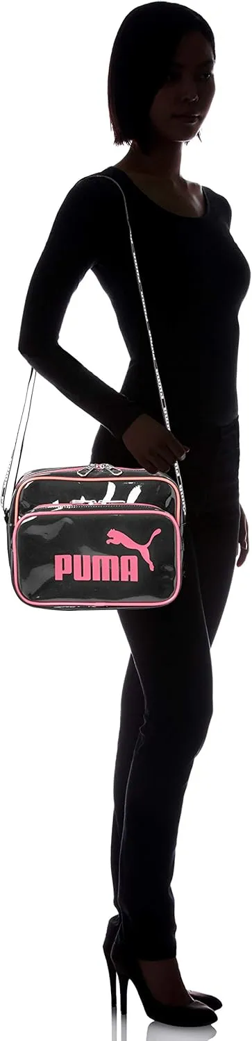 PUMA J20072 Horizontal Enamel Mini Shoulder Bag