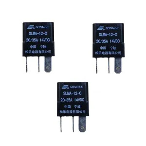 RAParts (3 Pk) 332/C3148 12 Volt Micro Relay Fits JCB Tracked Excavator Wheeled Loader Teletruk