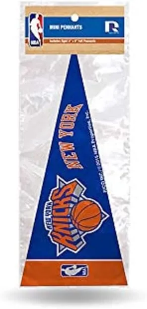 Rico Industries NBA Mini Pennant Set 4" x 9" Felt Mini Pennant Team Set (Includes 8 Pieces)