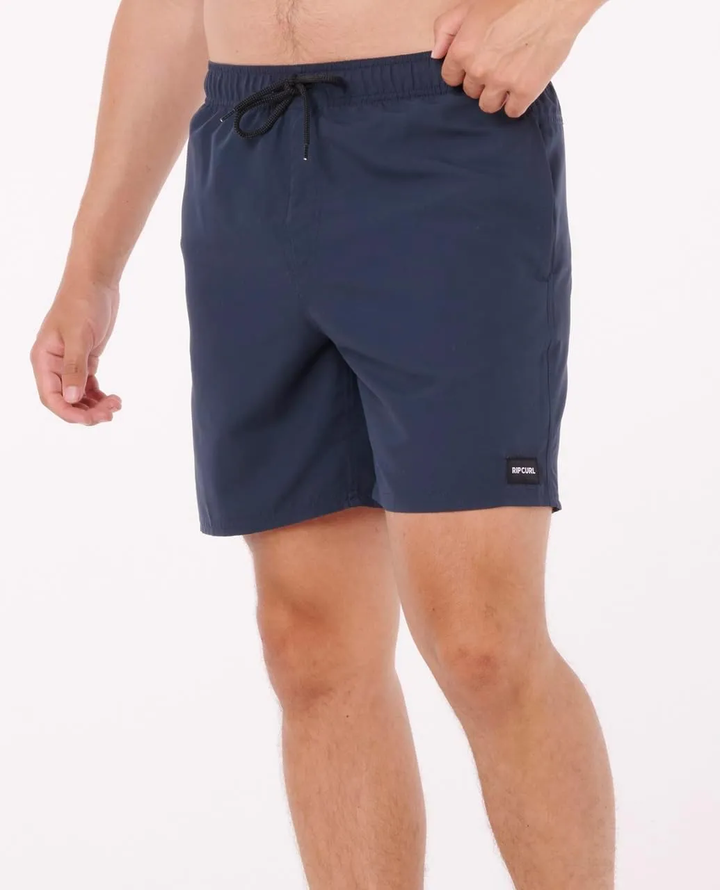 Rip Curl Men's 17" Volley Boardshorts – Elastic Waist Swim Trunks with Fast-Drying Stretch Fabric and Pockets