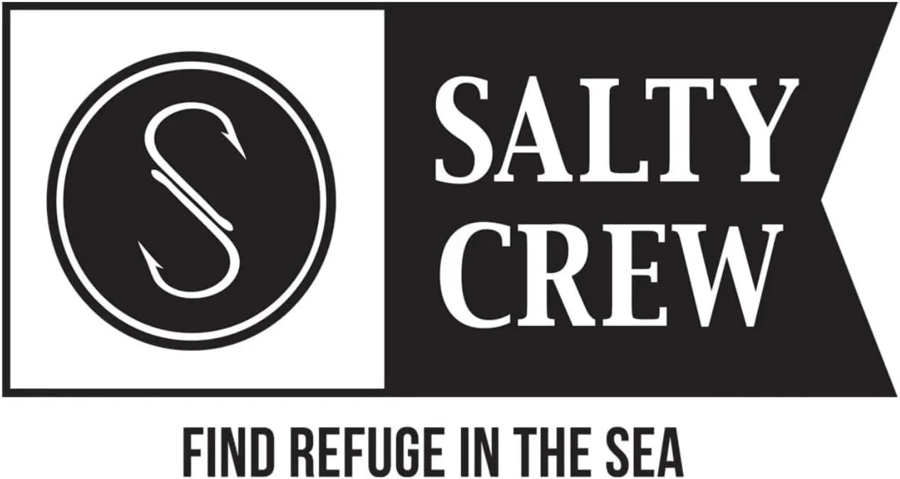 Salty Crew Men's Fish Logo Retro Trucker Hat - Unisex Adjustable Baseball Hat for Adults - Premium Cotton