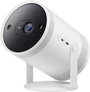 SAMSUNG 30” - 100” The Freestyle with Gaming Hub Smart Portable Projector, FHD, HDR, Big Screen Home Theater Experience, 360 Sound, SP-LFF3CLAXZA, 2023 Model (Renewed)