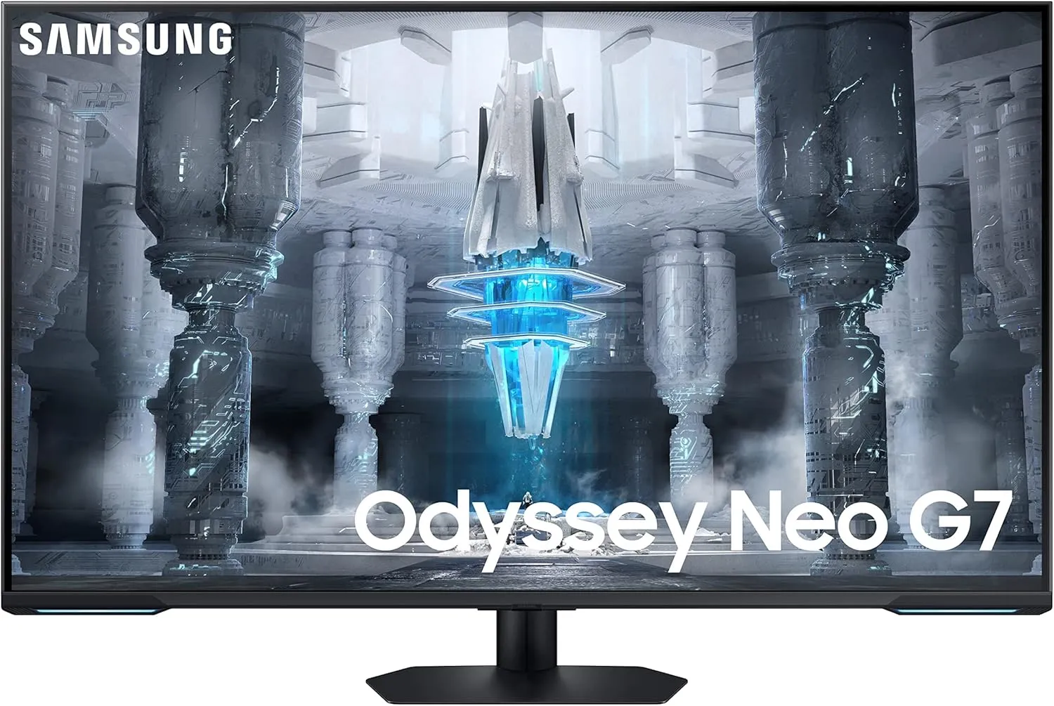 SAMSUNG 43" Odyssey Neo G7 Series 4K UHD Smart Gaming Monitor, 144Hz, 1ms, VESA Display HDR600, Quantum Matrix Technology, AMD FreeSync Premium Pro, LS43CG702NNXZA, 2023, Black
