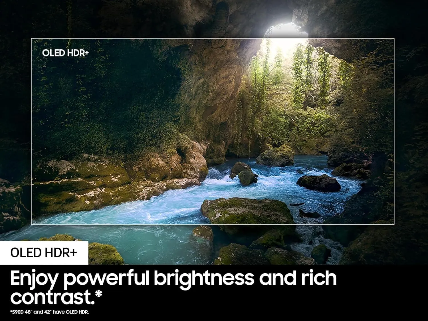 SAMSUNG 55-Inch Class OLED 4K S90D Series HDR  Smart TV w/Dolby Atmos, Object Tracking Sound Lite, Motion Xcelerator, Real Depth Enhancer, 4K AI Upscaling, Alexa Built-in (QN55S90D, 2024 Model)