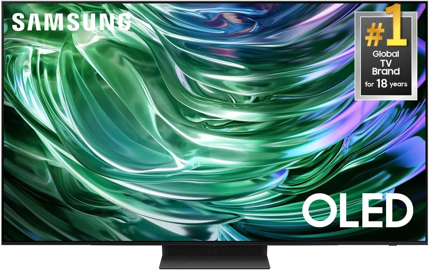 SAMSUNG 55-Inch Class OLED 4K S90D Series HDR  Smart TV w/Dolby Atmos, Object Tracking Sound Lite, Motion Xcelerator, Real Depth Enhancer, 4K AI Upscaling, Alexa Built-in (QN55S90D, 2024 Model)