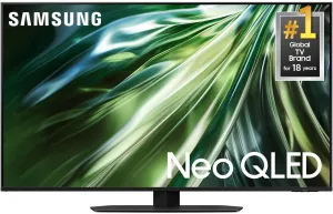 SAMSUNG 98-Inch Class Neo QLED 4K QN90D Series Mini LED, Neo Quantum HDR  Smart TV w/Dolby Atmos, Object Tracking Sound , Motion Xcelerator, Real Depth Enhancer Pro, Alexa Built-in (QN98QN90D, 2024)