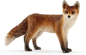 Schleich Wild Life, Animal Figurine, Animal Toys for Boys and Girls 3-8 Years Old, Fox Brown, Ages 3 