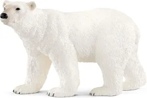 Schleich Wild Life, Animal Figurine, Animal Toys for Boys and Girls 3-8 Years Old, Polar Bear, Ages 3 