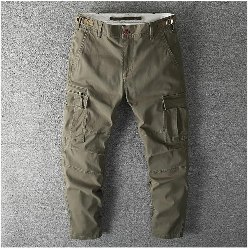 SINAIRSOFT Men's Cargo Camo Pants,BDU Milliary Wild Casual Trousers,Hiking Ripstop Pants with Multi Pockets