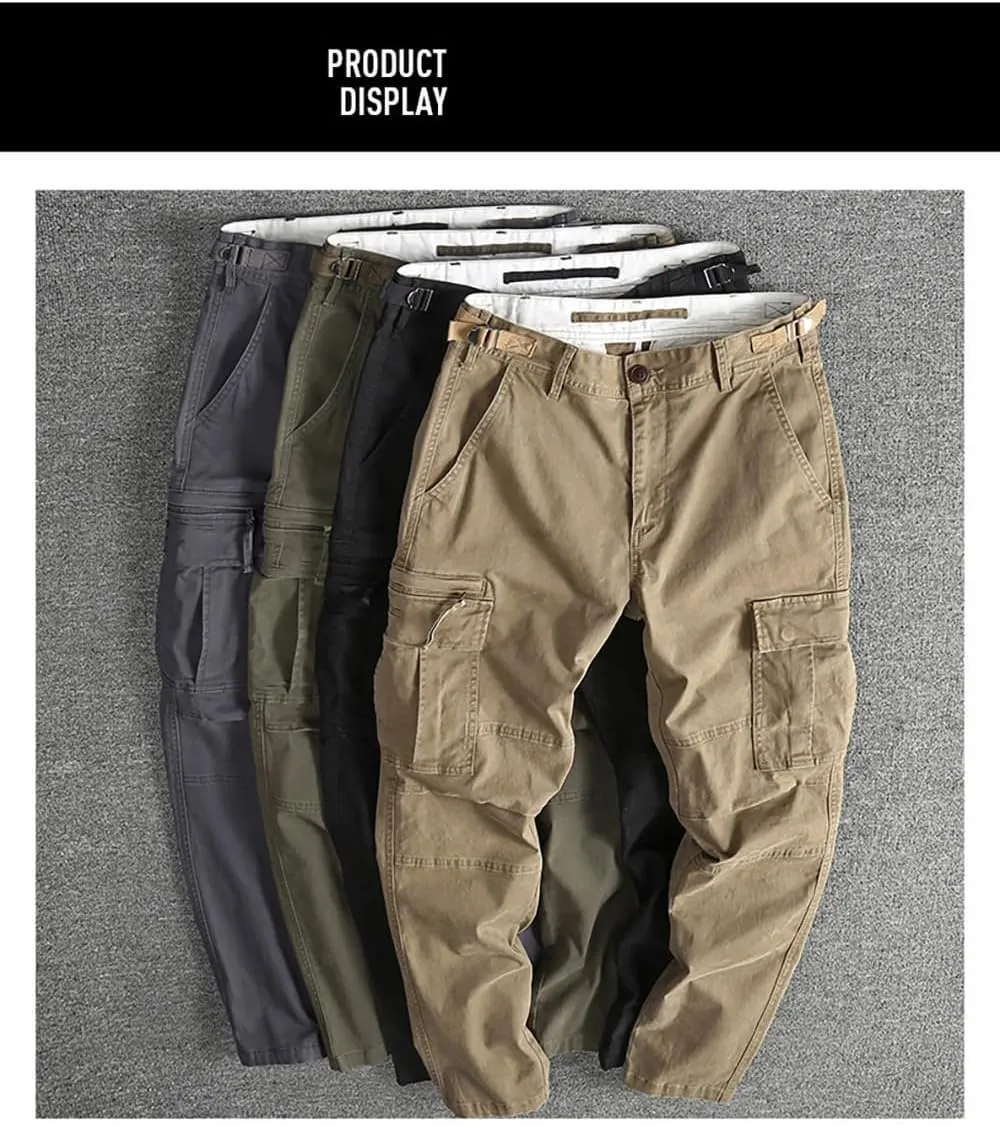 SINAIRSOFT Men's Cargo Camo Pants,BDU Milliary Wild Casual Trousers,Hiking Ripstop Pants with Multi Pockets