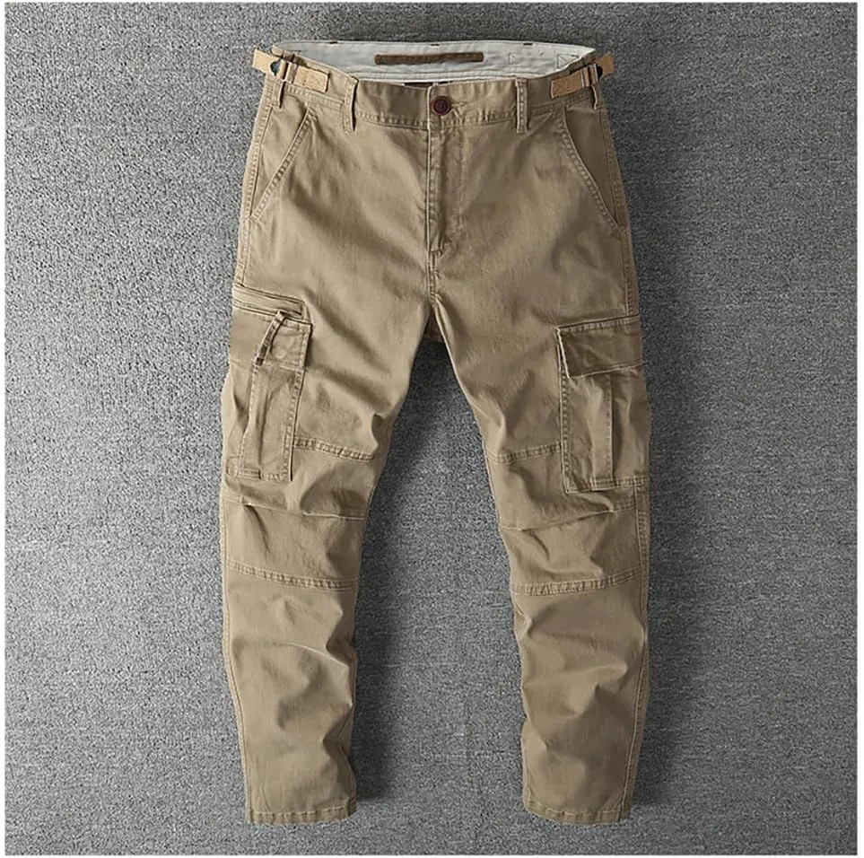 SINAIRSOFT Men's Cargo Camo Pants,BDU Milliary Wild Casual Trousers,Hiking Ripstop Pants with Multi Pockets