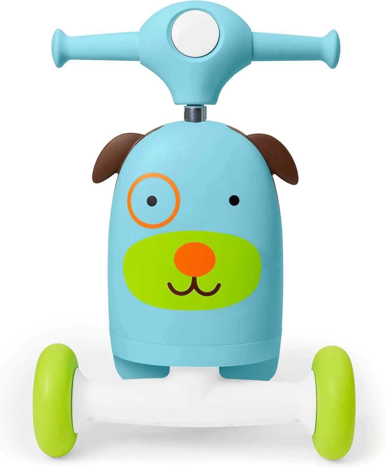 Skip Hop 3-in-1 Baby Activity Push Walker to Toddler Scooter, Zoo Dog