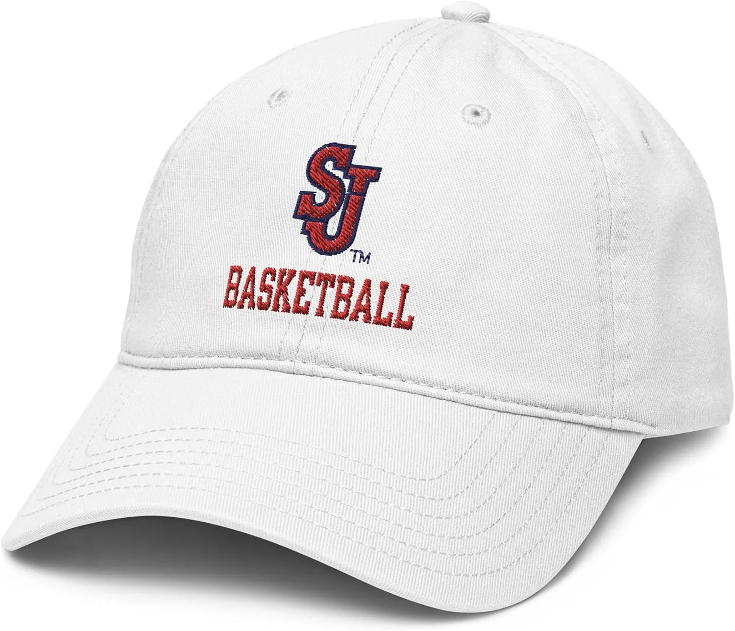 St. John's Red Storm Baskeball Icon Officially Licensed Adjustable Baseball Hat
