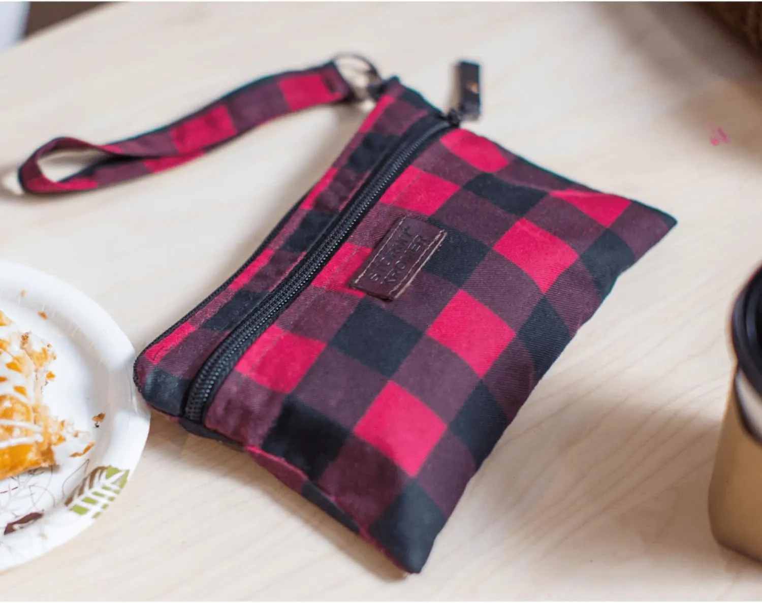 Stormy Kromer Limited Edition Northwoods Wool Wristlet, Wool Carrier for Small Valuables