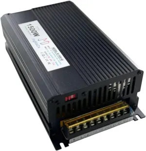 Switching Power Supply 1500W Power Adapter Driver Transformer AC 220V/110V DC 24V 62A SMPS for CCTV, Computer Project, 3D Printer, LED Strip Light, Router