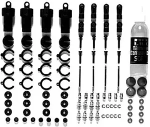 Tamiya 300053619 53619 DIY, M, Black