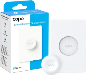 Tapo TP-Link Smart Button | Wireless Remote Dimmer Switch | 3-Way Control | Tap & Rotate HUB Required | 1  Year Battery Life