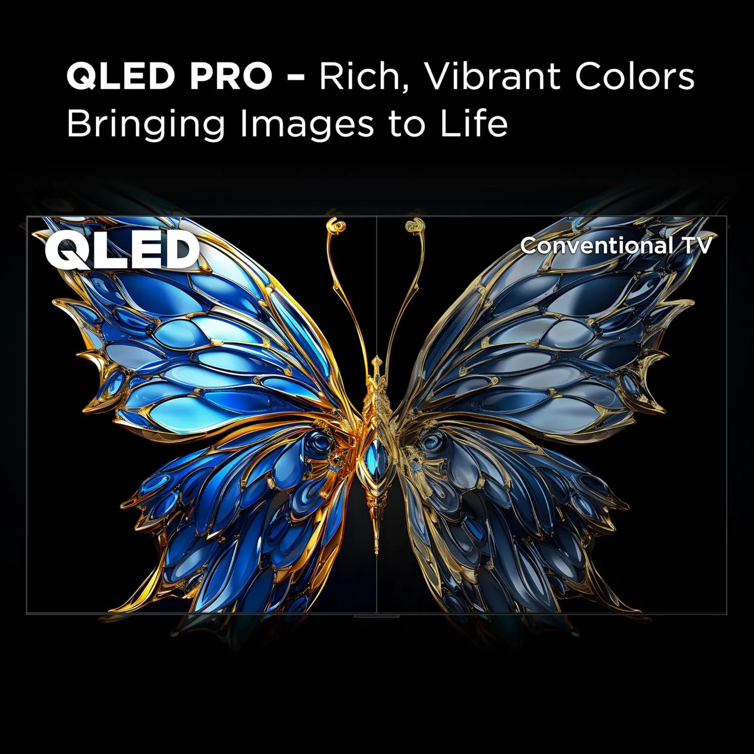 TCL 98-Inch Q65 QLED 4K UHD Smart TV with Google TV (98Q651G, 2024 Model) Dolby Vision, Dolby Atmos, HDR Pro , Game Accelerator Enhanced Gaming, Voice Remote, Works with Alexa, Streaming Television