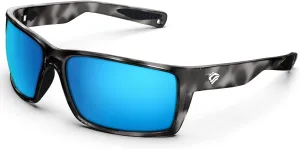 TOREGE Sports Polarized Sunglasses for Men Women Flexible Frame Cycling Running Driving Fishing Mountaineering TR24