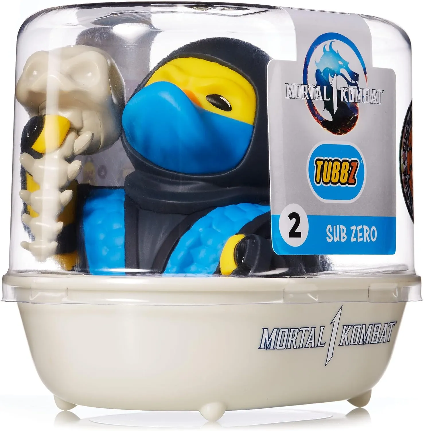TUBBZ First Edition Sub-Zero Collectible Vinyl Rubber Duck Figure - Official Mortal Kombat Merchandise - Fighting Action TV, Movies, Comic Books & Video Games