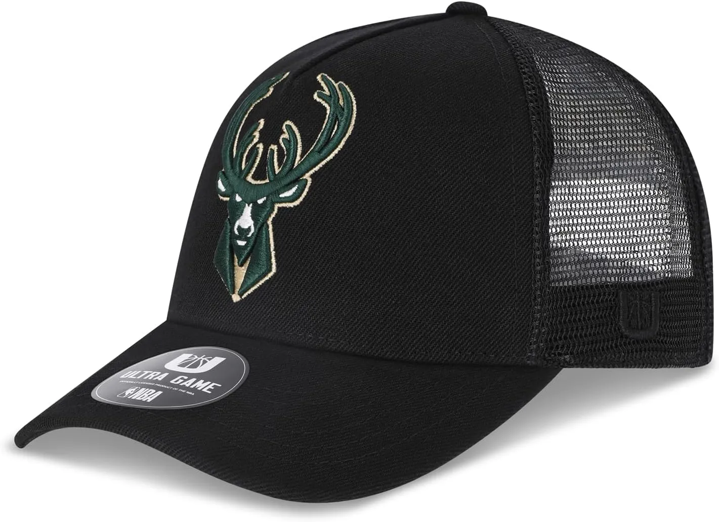 Ultra Game Men's NBA Official Snap Back All Around The World Trucker Baseball Cap Hat