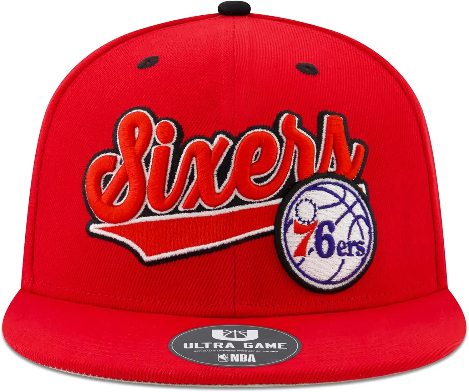 Ultra Game Youth NBA Official 8-20 Snap Back 3D Embroidered Team Logo Baseball Cap Hat