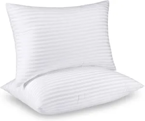 Utopia Bedding Pillows Queen Size Set of 2 (White),Hotel Pillows, Cooling Pillow for Side, Back or Stomach Sleepers