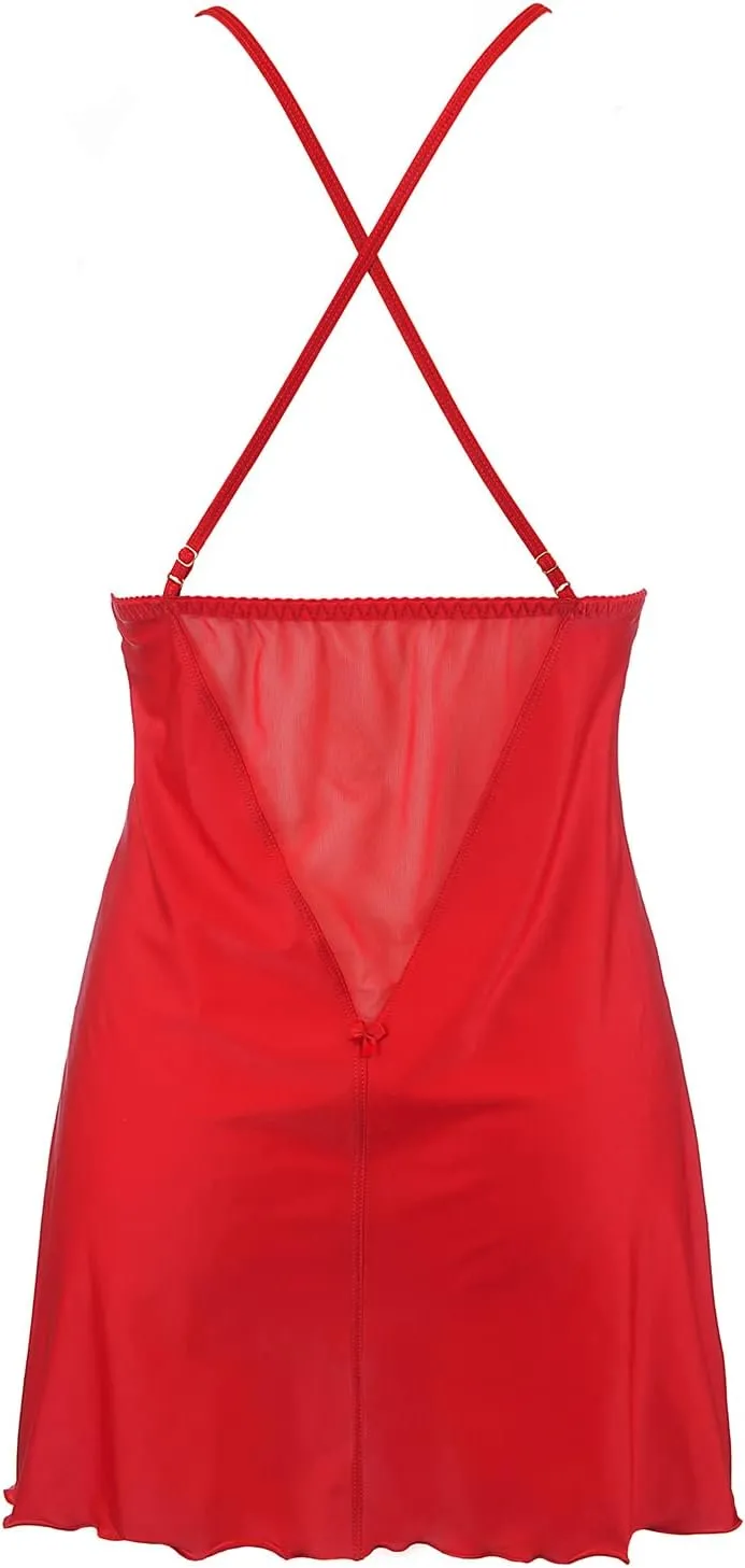 V-10469 Sexy Short Nightgown   G-String