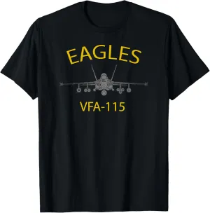 VFA-115 "Eagles" Squadron F-18 Super Hornet T-shirt