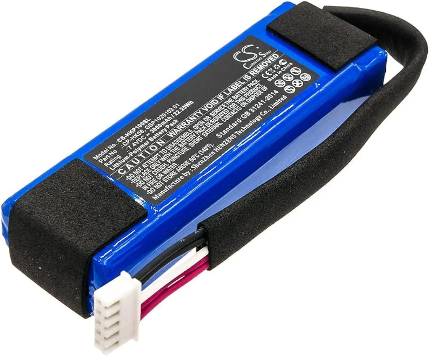 VI VINTRONS Battery Replacement Compatible for Harman Kardon Go Play, Go Play Mini,