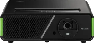 ViewSonic X1-4KPro 4K UHD LED Projector Designed for Xbox with Built-in Google TV and Netflix, 2500 ANSI Lumens, H/V Keystone, 4 Corner Adjustment, 1.3x Optical Zoom for Smart Home Theater
