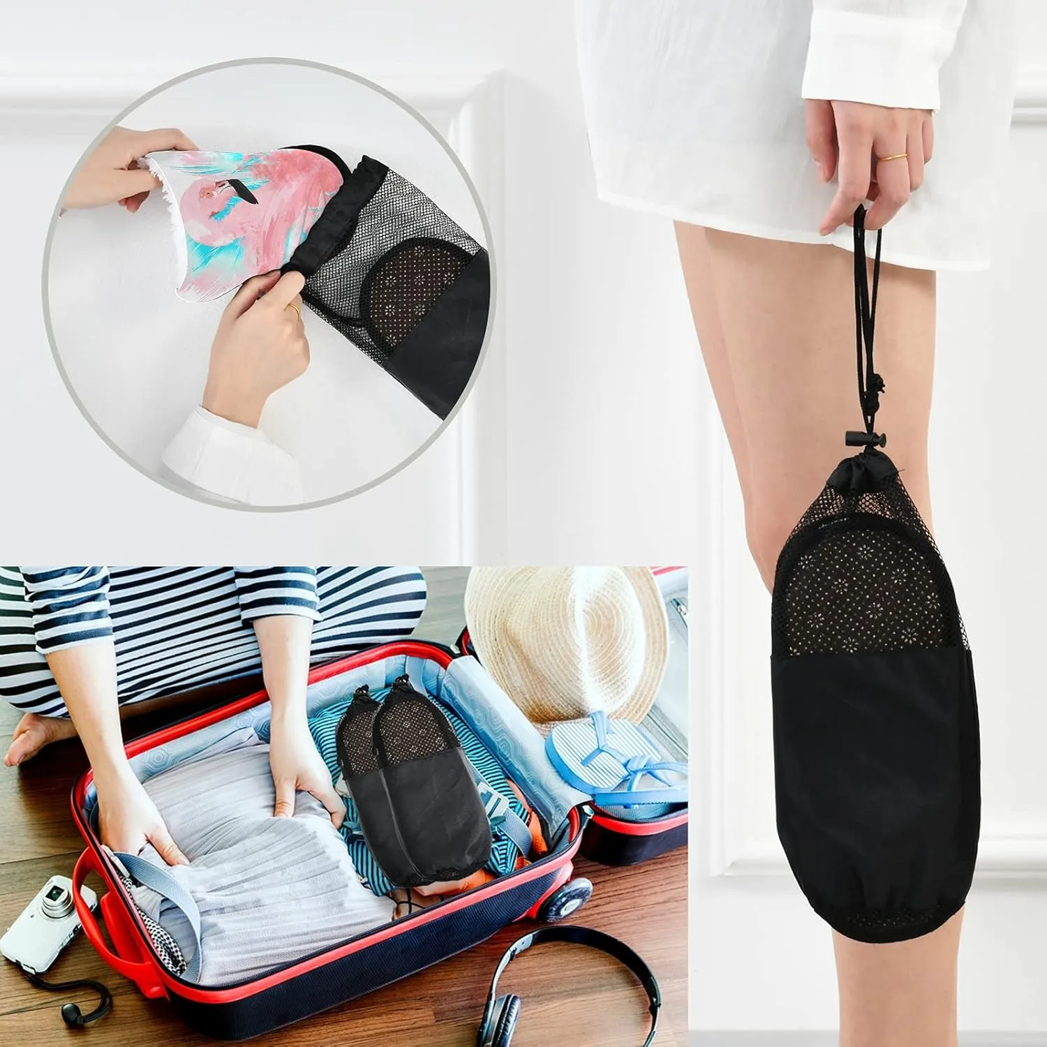 visesunny Slippers for Women Mens Stylish Foral Winter Warm Memory Foam Cotton Home Slippers Soft Plush Fleece Slip on House Slippers for Girls Indoor Outdoor Shoes