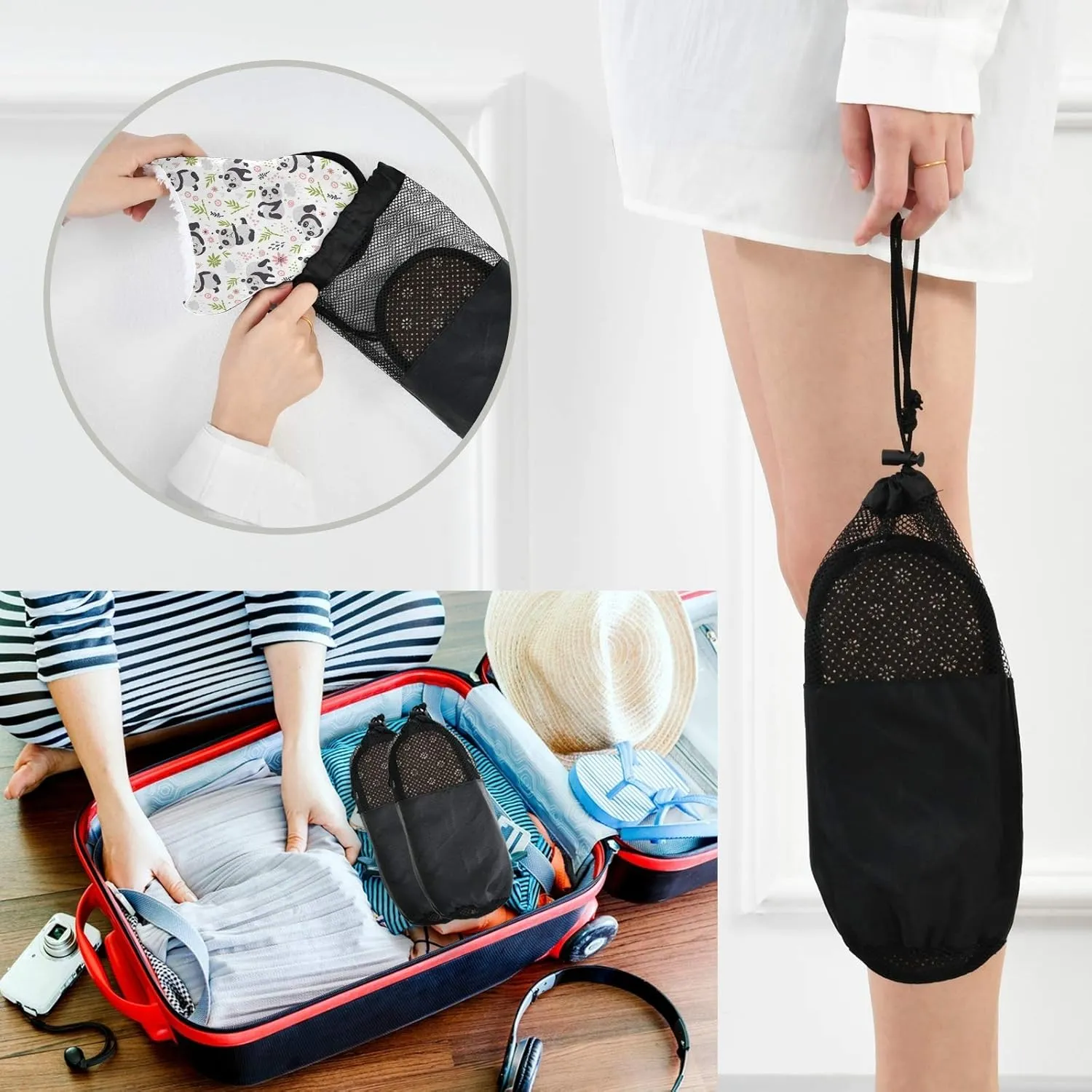 visesunny Slippers for Women Mens Stylish Foral Winter Warm Memory Foam Cotton Home Slippers Soft Plush Fleece Slip on House Slippers for Girls Indoor Outdoor Shoes