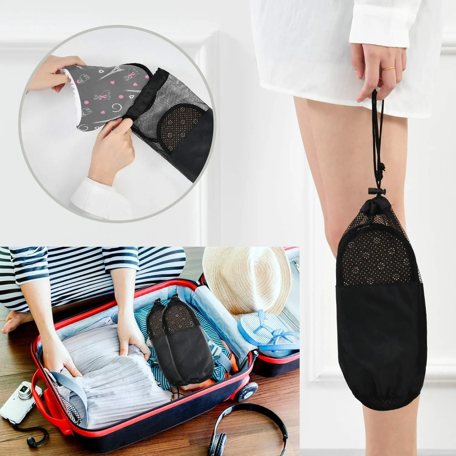 visesunny Slippers for Women Mens Winter Warm Memory Foam Cotton Home Slippers Soft Plush Fleece Slip on House Slippers for Girls Indoor Outdoor Shoes