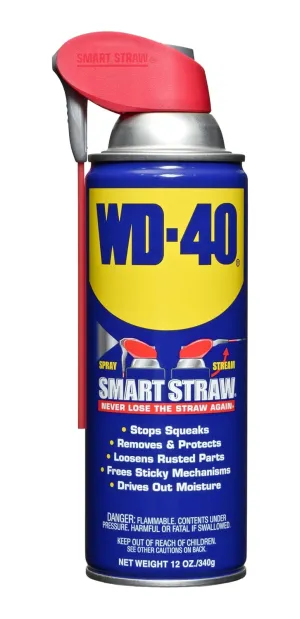 WD-40 10152 Multi-Use Product Spray with Smart Straw, 12 oz. (Pack of 6)