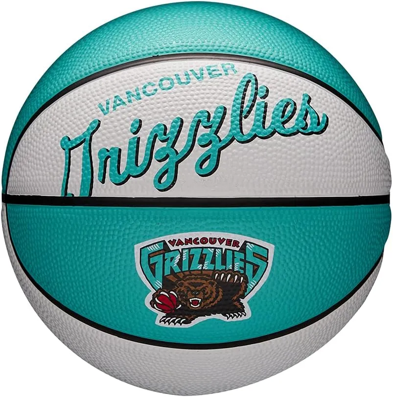 WILSON NBA Team Retro Mini Basketballs - Mini Size - 3"