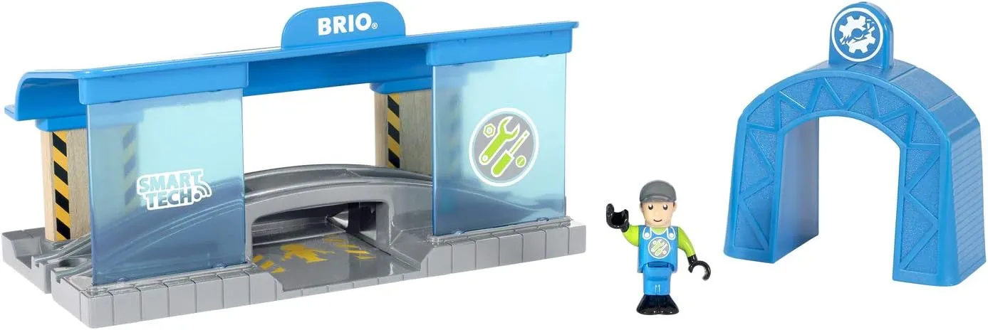 World - 33918 Smart Railway Workshop | 3 Piece Toy Train Accessory for Kids Ages 3 and Up,Multi